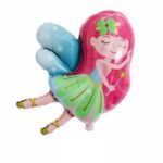 Gaint Fairy Princess theme foil Balloon for Birthday and princess theme party, fairy theme balloons, Magica Theme Party Princess Balloon