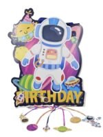 MPS MY PARTY SUPPLIERS Astronaut Outer Space Theme Pinata,Pull String Pinata Outer Space Khoi Bag/Outer Space Theme Decoration, Space Pinata, Space Khoi Bag, Astronaut Pinata - Image 3