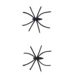 MY PARTY SUPPLIERS Green Spider Webs Halloween Decorations with 2 Fake Spiders, Super Stretchy Spider Web for Halloween Decor, Cobwebs Halloween Decorations - Image 4