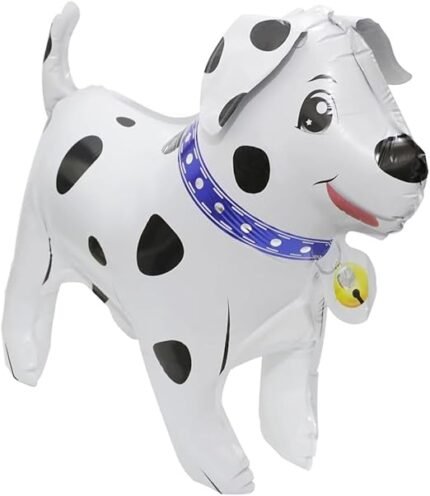 MPS MY PARTY SUPPLIERS® 2Pcs 4D Self Standing Dog Foil Balloon Dog Airwalker Walking Standing Pet Puppy Balloon For Party Supplies Birthday Decoration Animal Theme Birthday/Party Balloons For Children