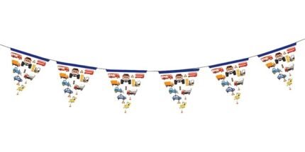 Car Theme Happy Birthday Banner ,Transport Theme Birthday Decoration Kit – Happy Birthday Banner