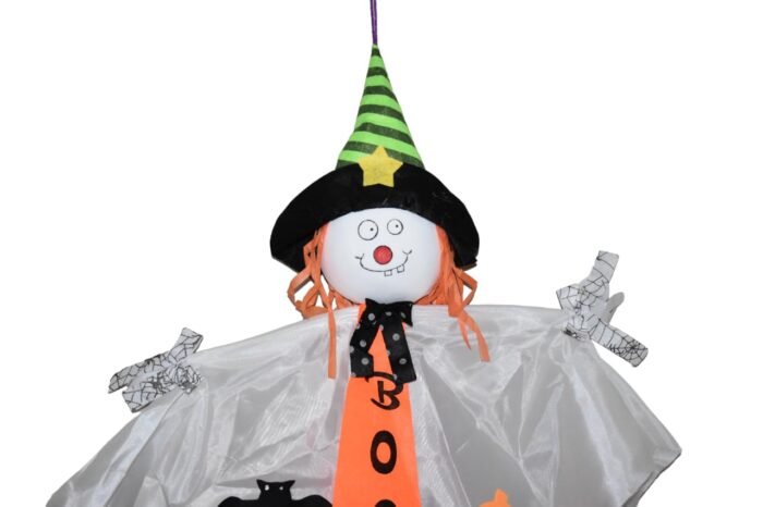 Cute Ghost Boo Scarecrow Doll Halloween Decoration Pumpkin Hanging Halloween Decoration for Car Home Door Window, Halloween Decoration, Halloween Decor for Home - Image 2