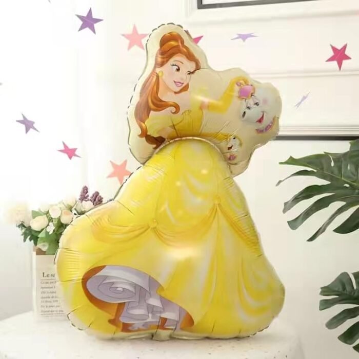 4 pcs large Princess Party Balloons Supplier Princess balloons for Kids Birthday Baby Shower Decorations - Image 5