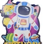 MPS MY PARTY SUPPLIERS Astronaut Outer Space Theme Pinata,Pull String Pinata Outer Space Khoi Bag/Outer Space Theme Decoration, Space Pinata, Space Khoi Bag, Astronaut Pinata