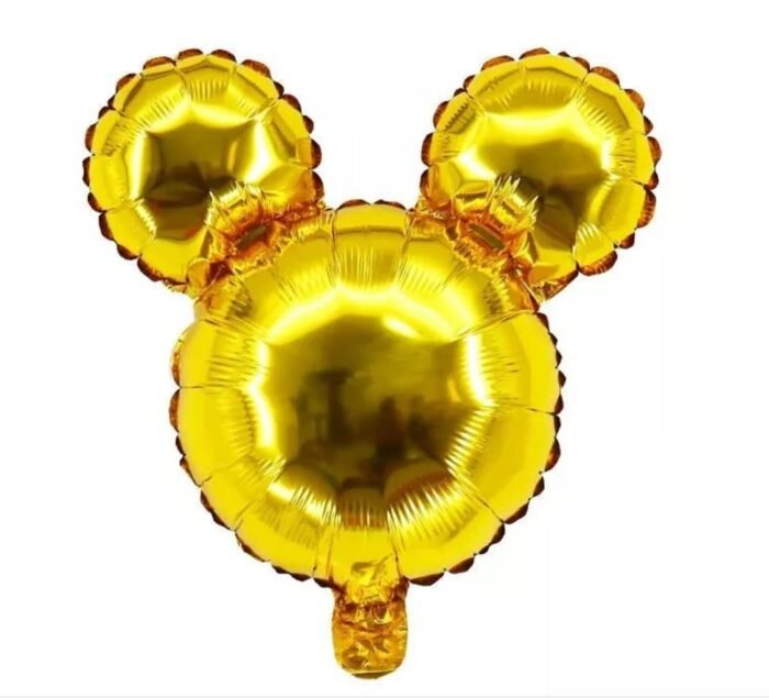 12pcs/Set Golden Mickey Minnie Head Foil Balloons Rose Red Gold Pink Latex Balloons Birthday Babyshower Party Decoration Kid Toy Cartoon Mickey Minnie Balloon Set - Image 2