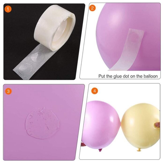 My Party Suppliers 44Pcs Mermaid Tail Balloon Garland Set Mermaid Tail Balloons Arch with 16ft Balloon Strip Tape for Under The Sea Mermaid Birthday Party Decoration - Image 2