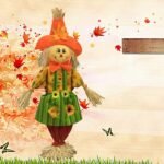 2PC Standing Scarecrows for Halloween Scarecrow Ornaments Swing Ornament Scarecrow Decoration for Garden Home Yard Porch, Halloween Couple Decor - Image 5