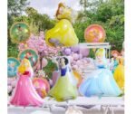 MPS MY PARTY SUPPLIERS® 1pc Princess foil Balloons for Party Decoration, Foil Balloons decoration, princess balloon decoration ideas, princess theme foil balloon, Princess Balloon for girls(YELLOW) - Image 2