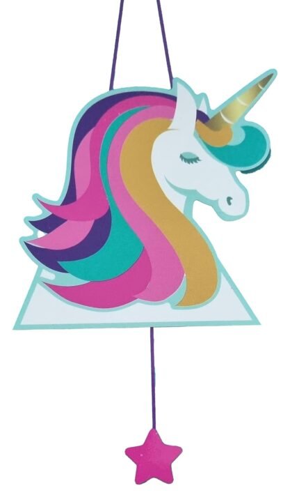 Unicorn Theme Pinata Pull String Pinata Birthday / Unicorn Khoi Bag / Unicorn Theme Decoration