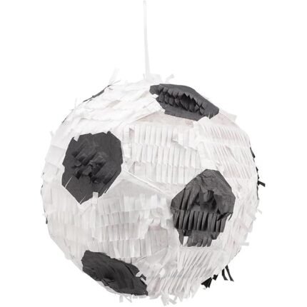 3D Soccer Ball Pinata, Football Khoibag for Sports Themed Birthday Decorations, Football Party Decorations and Favors for Boys-Great 3D Hanging Decoration, Football Pinata, Soccer Khoi Bag