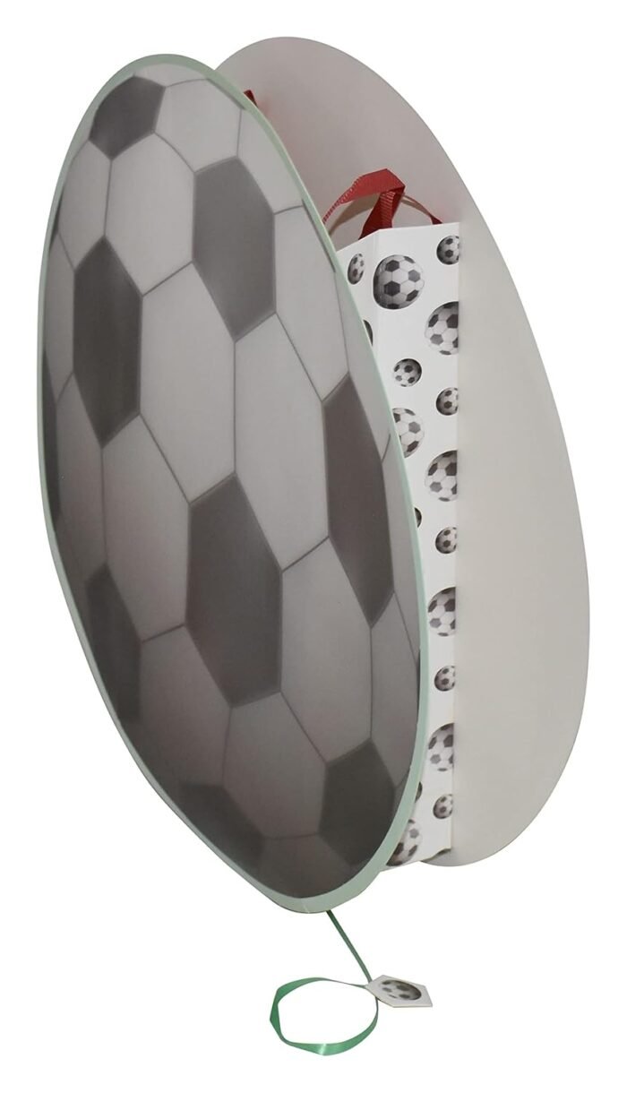 Football Shape Birthday Pinata/Happy Birthday Print Pull String Pinata For Birthday Party/Party Pinata/Birthday Goodies Bag/Pull String Bag/Pull String Birthday Pinata - Image 3