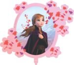 MPS MY PARTY SUPPLIERS® Set of 2 Frozen and Elsa Printed Foil Balloon, Frozen Mirror Foil Balloon, Frozen Elsa Balloon, Frozen theme foil Balloon Birthday and princess theme party