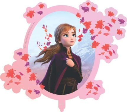 MPS MY PARTY SUPPLIERS® Set of 2 Frozen and Elsa Printed Foil Balloon, Frozen Mirror Foil Balloon, Frozen Elsa Balloon, Frozen theme foil Balloon Birthday and princess theme party