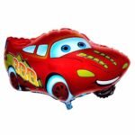 Set of 2 Red McQueen Car Foil Balloon/Racing Car Foil Balloon 24" Car balloon for Boys birthday party/Transport car ballons, Transport Theme Balloon, Car Theme Balloon