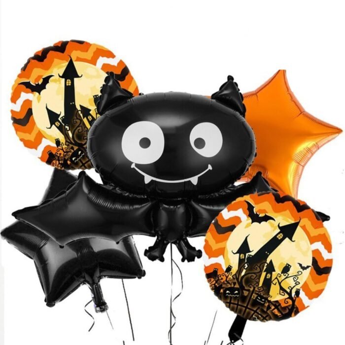 61hlTcHlHRL._SL1000_ Halloween Balloons | Halloween Bat Halloween Party Decoration, Halloween Balloon, Halloween Decoration Balloons, Ghost Party Balloon | Halloween Balloons Set - Image 1
