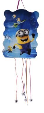Birthday Pi®ata Pull String Pinata/Birthday Khoi Bag/Boys Theme Decoration/Cartoon Pinata/Pull String Loot Bag