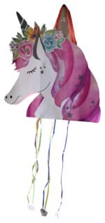 Unicorn Theme Pinata Pull String Pinata Birthday/Unicorn Khoi Bag/Unicorn Theme Decoration/Unicorn Theme Birthday Decoration - Image 4