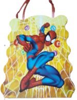 MPS MY PARTY SUPPLIERS Pull String Superhero Theme/Goodies Bag, Khoi Bag, Party Pinata, Multicolor, Kids Themed Birthday Party Supplies (Yellow) - Image 2