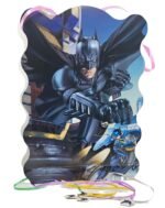 MPS MY PARTY SUPPLIERS Pull String Pinata Superhero Theme Pinata/Goodies Bag, Khoi Bag, Party Pinata, Multicolor Pinata, Kids Themed Birthday Party Supplies (Black Batman Pinata)