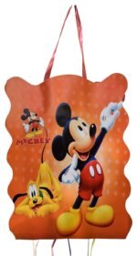 Mouse Theme Pinata, Pull String Pinata for Birthday/Cartoon Khoi Bag for Boy Party/Pull String Loot Bag/Birthday - Pi®atas/Party Supplies - Image 2