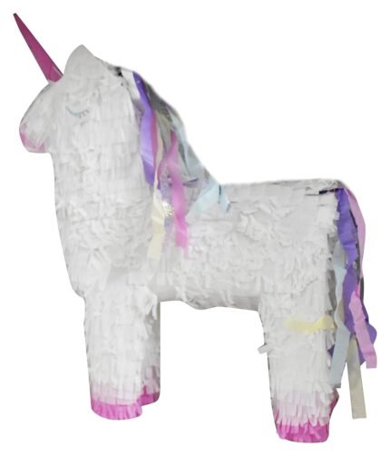 3D Unicorn Pinata Pull String Pinata Birthday/Unicorn Khoi Bag/Unicorn Theme Decoration/Magical Rainbow Unicon Pinata, Unicorn theem party decor