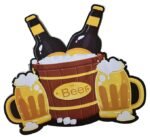 Beer Bottle Pinata Birthday Pinata/Champagne Bottle Pull String Pinata For Birthday Party/Cheers Pinata/Birthday Goodies Bag/Pull String Bag/Adult Party Surprise Bag - Image 4