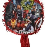 Superhero folding pinata baby shower party game supplies Superhero theme party game decoration 49 * 27cm party supplies/Party Pinata/Goodies Bag for Birthday