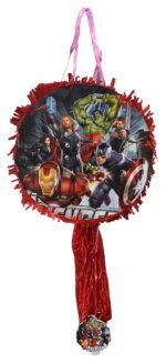 Superhero folding pinata baby shower party game supplies Superhero theme party game decoration 49 * 27cm party supplies/Party Pinata/Goodies Bag for Birthday