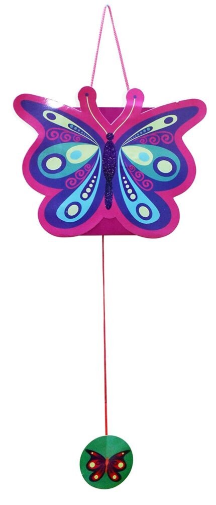 Butterfly Theme Pinata, Pull String Pinata for Birthday/Butterfly Khoi Bag/Butterfly Pinata Theme Decoration