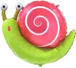 MPS MY PARTY SUPPLIERS® 1pc 68*81cm Snail foil balloon, animal balloon decoration, Jungle theme birthday decoration, Reptiles foil balloon, Snail animals balloon for Kids, Children birthday decor idea - Image 3