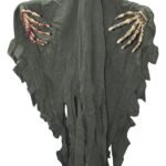 Halloween Hanging Ghost, Hanging Ghost Decoration Props,Hanging Ghost Witch, Horror Electric Luminous Ghost Sound Control for Halloween Party Scary Props