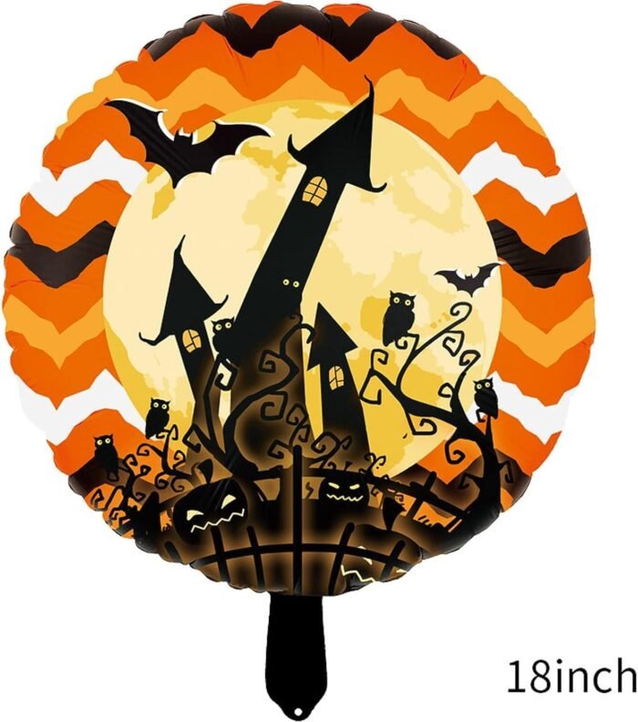 Halloween Balloons | Halloween Bat Halloween Party Decoration, Halloween Balloon, Halloween Decoration Balloons, Ghost Party Balloon | Halloween Balloons Set - Image 4