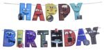 Car Theme Happy Birthday Banner,Transport Theme Birthday Decoration Kit ® Happy Birthday Banner