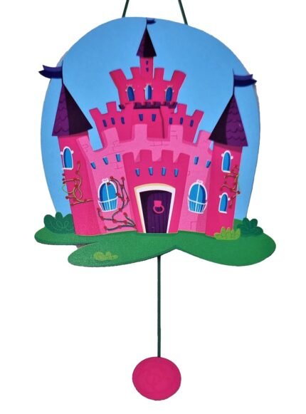 Princess Castle Theme Pinata , Pull String Pinata for Birthday / Princess Castle Khoi Bag / Princess Theme Decoration