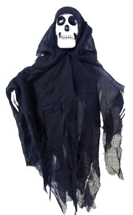 MPS My Party Suppliers 1 pc Scary Halloween Skeleton Ghost, Halloween Skeleton Decoration, Horror Hanging Ghost, Halloween Theme Home Decor Party, Halloween Hanging Decoration, Halloween Witch