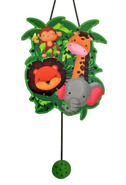 Jagmag® Jungle Zoo Theme Pinata Party Decoration Kids Party Toys Birthday Party Theme Party Cartoon Animals / Jungle Safari Theme Pinata Pull String Birthday Party/Goodies Bag