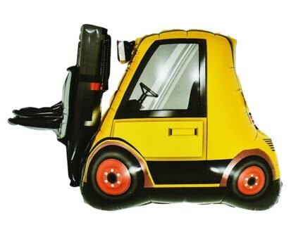 Cartoon Construction Car Grab Digger Forklift Car Foil Balloon Tractor Kids Boys Gifts Birthday Baby Shower Party Decorations suppliers (Forklift)