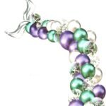 Mermaid SilverTail Balloon Garland Set, Mermaid Tail Balloons Arch with 16ft Balloon Strip Tape for Under The Sea Mermaid Birthday Party Decoration, Mermaids theme decoration