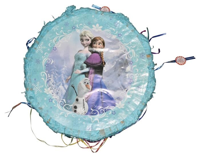 Frozen Princess Theme Khoi Bag/Birthday Goodies Bag/Pull String Bag/Pull String Birthday Pinata/Princess Khoi Bag Multicolor - Image 2