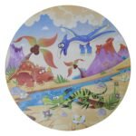 Dinosaur Birthday Pinata/Dino Happy Birthday Print Pull String Pinata For Birthday Party/Party Pinata/Birthday Goodies Bag/Pull String Bag/Pull String Birthday Pinata - Image 3