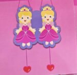 MY PARTY SUPPLIERS Princess Theme Khoi Bag/New Born Princess Pinata,Party Pinata/Birthday Goodies Bag/Pull String Bag/Pull String Birthday Pinata/Princess Khoi Bag - Image 2