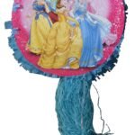 Princess Theme Khoi Bag/Princess Pinata,Party Pinata/Birthday Goodies Bag/Princess Pull String Bag/Pull String Birthday Pinata/Princess Khoi Bag for Birthday