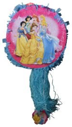 Princess Theme Khoi Bag/Princess Pinata,Party Pinata/Birthday Goodies Bag/Princess Pull String Bag/Pull String Birthday Pinata/Princess Khoi Bag for Birthday