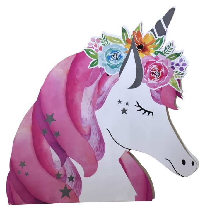 Unicorn Theme Pinata Pull String Pinata Birthday/Unicorn Khoi Bag/Unicorn Theme Decoration/Unicorn Theme Birthday Decoration - Image 1