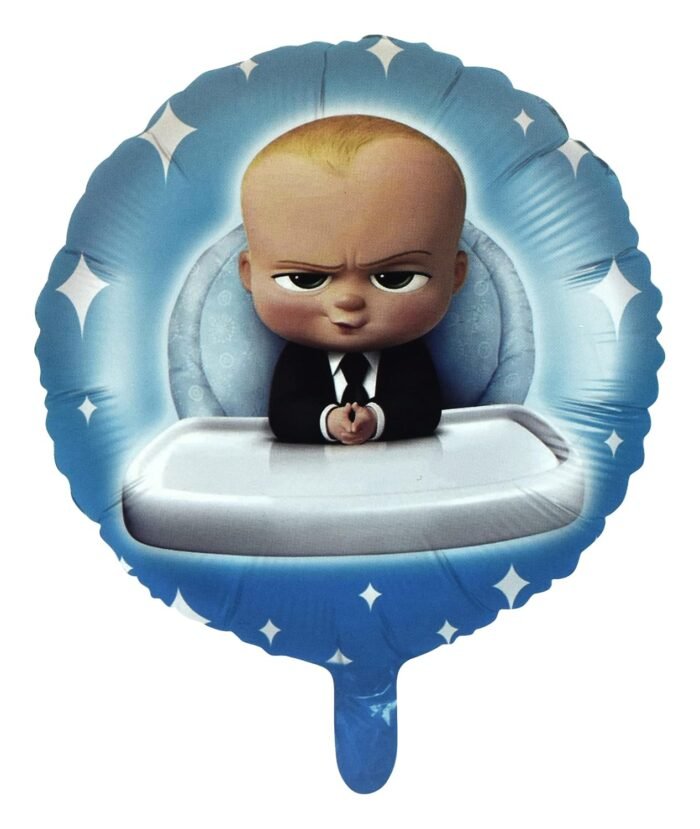 81j0PxhMwWL._SL1500_ 2 PCS Baby Boss Foil Balloons For Kids Birthday Baby Shower Baby Boss Themed Party Decorations - Image 1