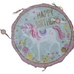 Thick Unicorn folding pinata baby shower party game supplies unicorn theme party game decoration unicorn pinata 49 * 27cm party supplies/Party Pinata/Unicorn Goodies Bag