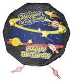 Thick Roung Outer Space Theme Pinata,Pull String Pinata Outer Space Khoi Bag/Outer Space Theme Decoration, Space Pinata, Space khoi Bag - Image 2