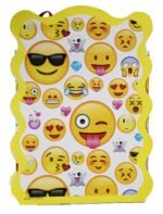 Smiley Emoji Birthday Pinata/Smiley Print Pull String Pinata For Birthday Party/Party Pinata/Birthday Goodies Bag/Pull String Bag/Pull String Birthday Pinata - Image 2