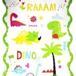 Dinosaur Birthday Pinata/Dinosaur Happy Birthday Print Pull String Pinata For Birthday Party/Party Pinata/Birthday Goodies Bag/Pull String Bag/Pull String Birthday Pinata
