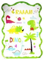 Dinosaur Birthday Pinata/Dinosaur Happy Birthday Print Pull String Pinata For Birthday Party/Party Pinata/Birthday Goodies Bag/Pull String Bag/Pull String Birthday Pinata